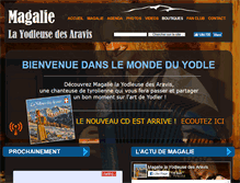 Tablet Screenshot of chanteusetyrolienne.com